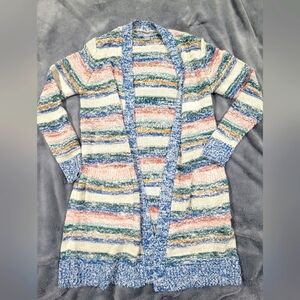 Natural reflection cardigan